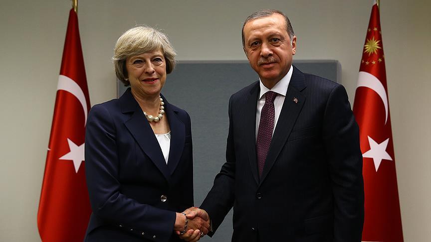 Erdoğan, İngiltere Başbakanı ile görüştü!